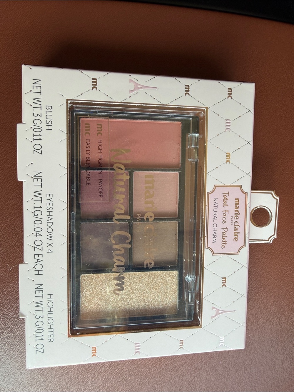 Natural Charm Eyeshadow & Blush Palette - Pink